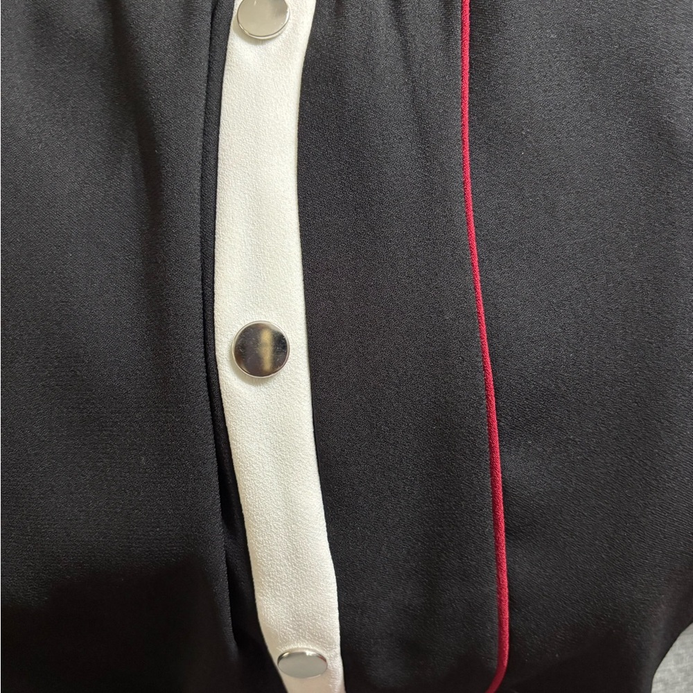 Bar III Black red white joggers size extra small. - Picture 5 of 6
